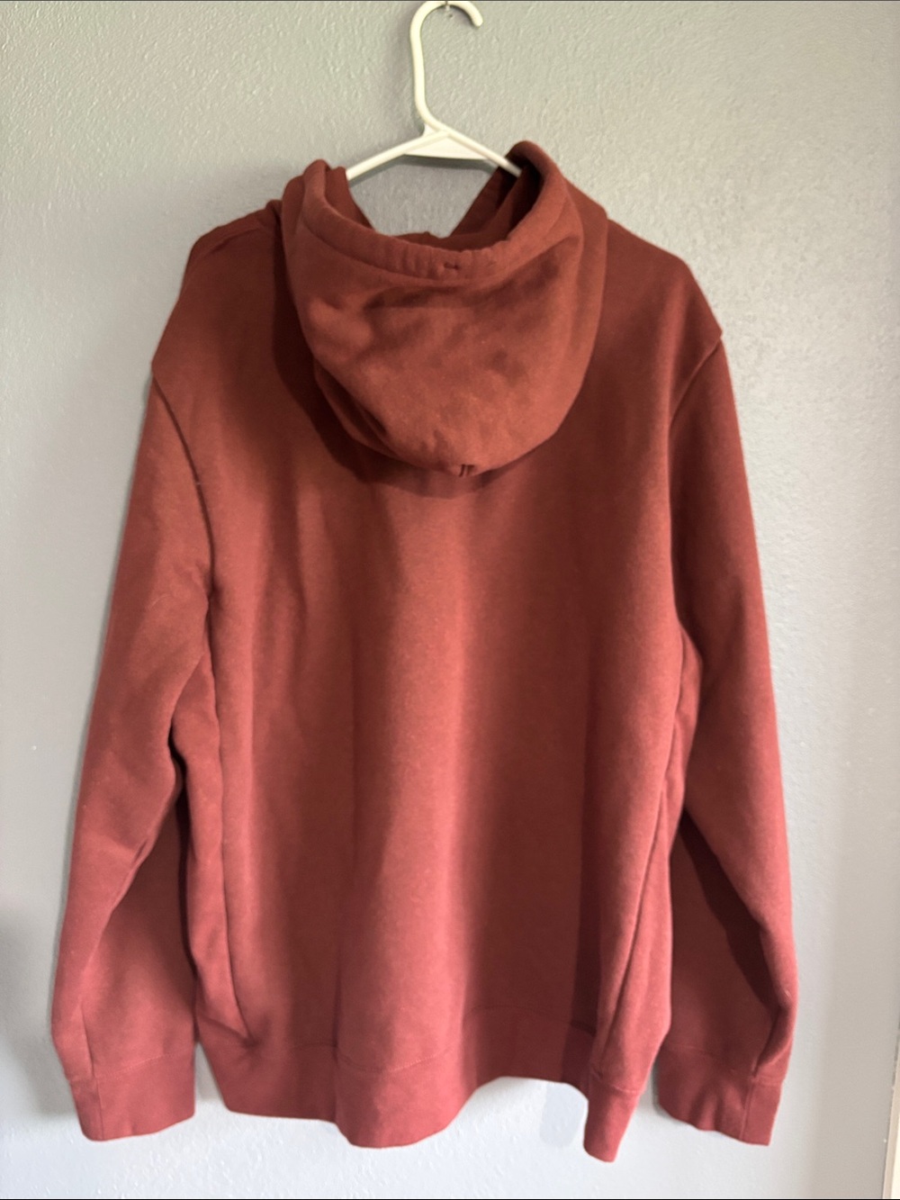 Patagonia Rust Red Hooded Pullover Sweatshirt - Picture 5 of 5